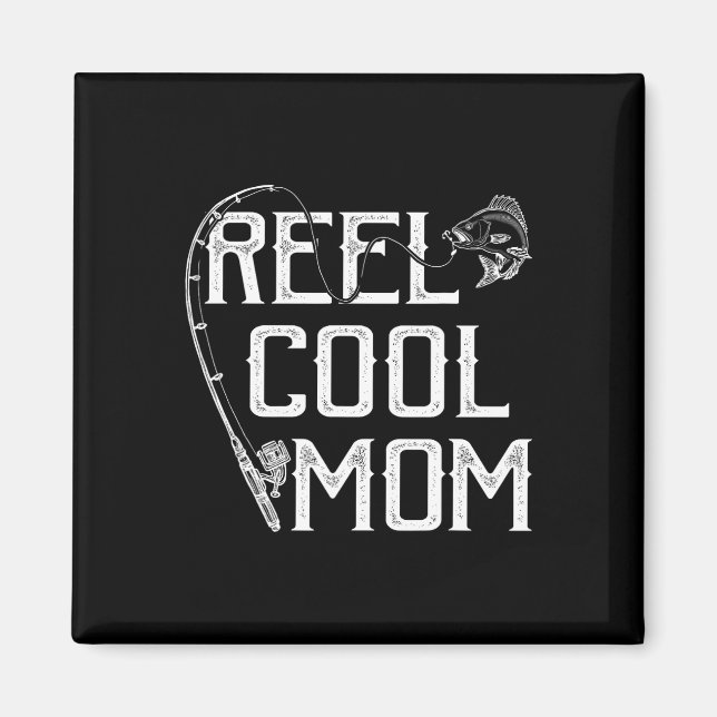 Imán Fishing Lover Gift Reel Cool Mom Fisher Price Lovi (Frente)