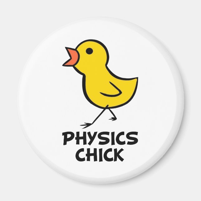 Imán Física Chick (Frente)