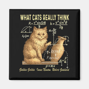 Imán Física divertida humor científico lo que los gatos