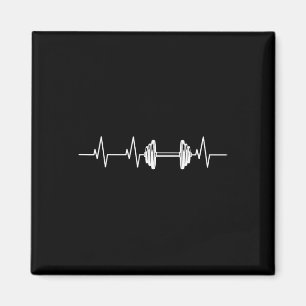 Imán Fitness Heartbeat Dumbbell Heartline Bodybuilding