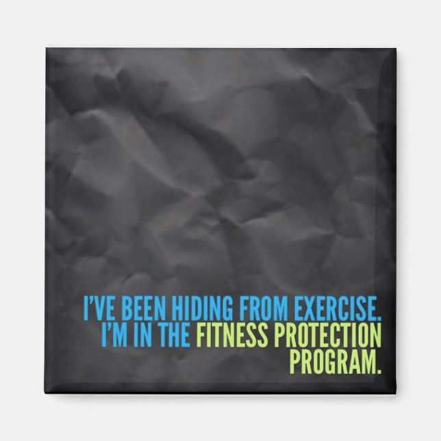 IMÁN FITNESS PROTECTION PROGRAML (Frente)
