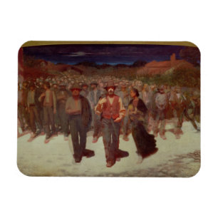 Imán Fiumana (la marea humana) 1895-96 (aceite en lona)