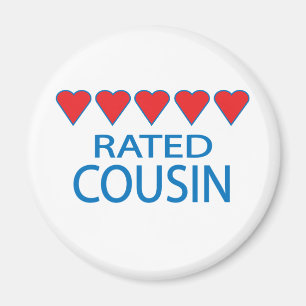 Imán Five Heart Cousin