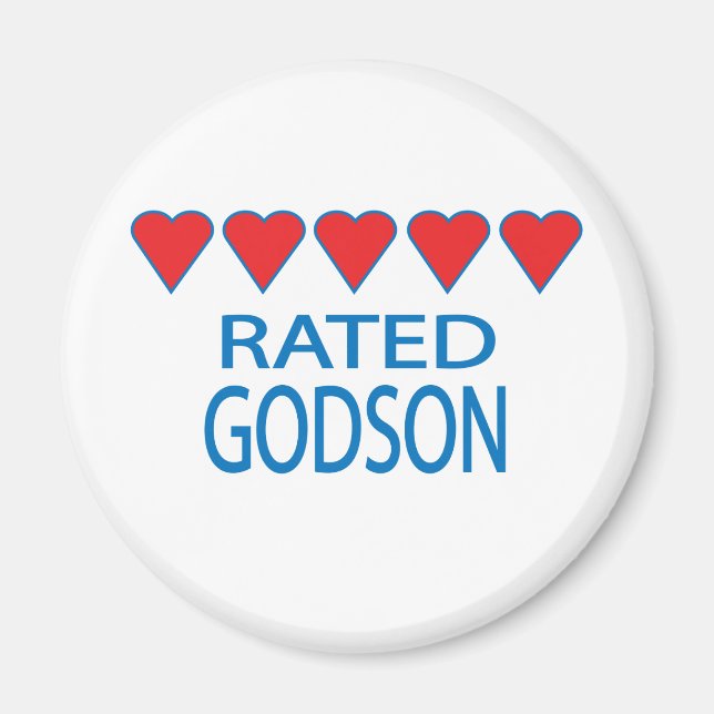 Imán Five Heart Godson (Frente)