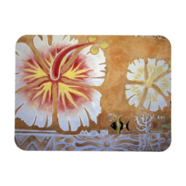 Imán Fiyi, arte mural. (Horizontal)