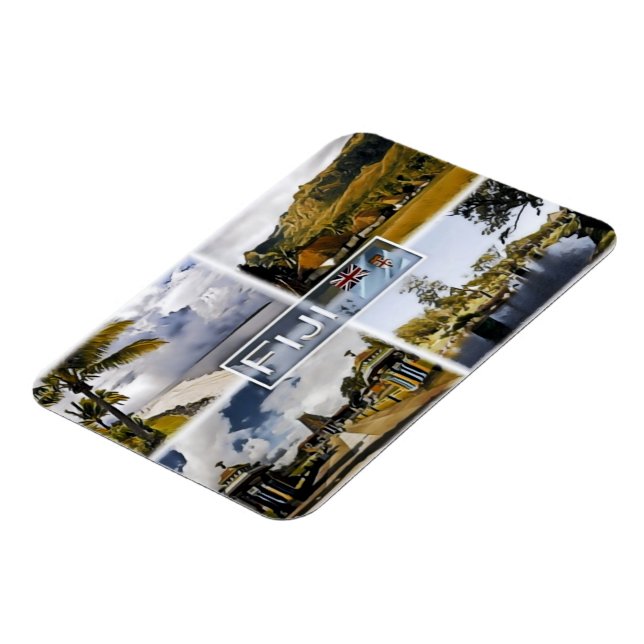 Imán Fiyi - Mosaico - (Lado Izquierdo)