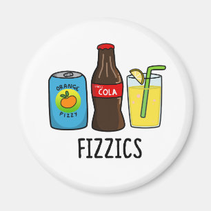 Imán Fizzics Funny Fizzy Cola Bebe Pun