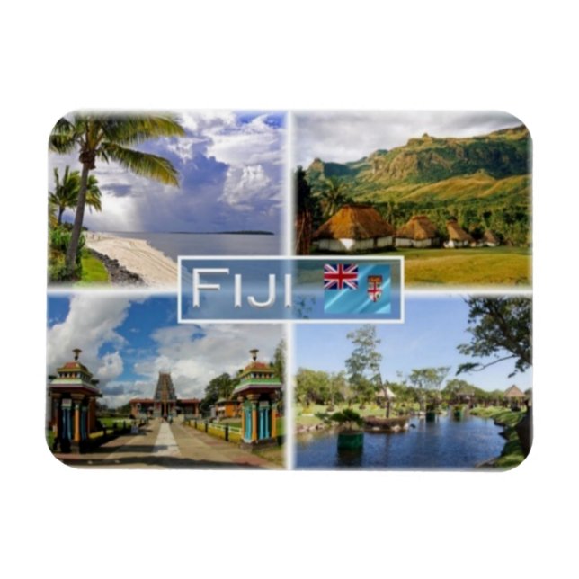 Imán FJ Fiji - Isla Denarau - Nava - (Horizontal)