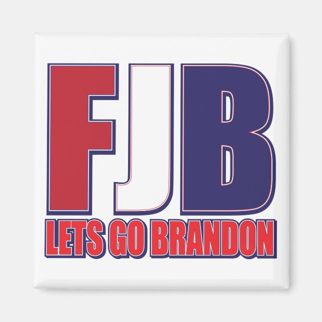 Imán FJB (Lets-Go-Brandon) (Frente)
