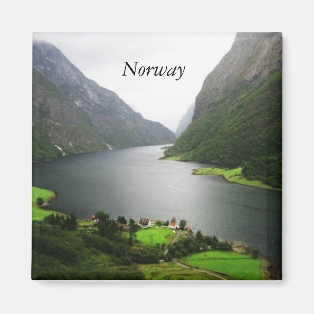 Imán Fjord de Noruega (Frente)