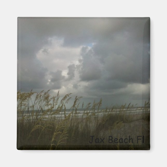 imán FL de Jacksonville Beach (Frente)