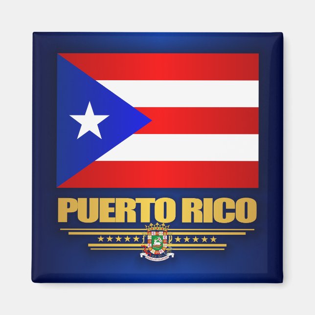 Imán Flag of Puerto Rico (Frente)