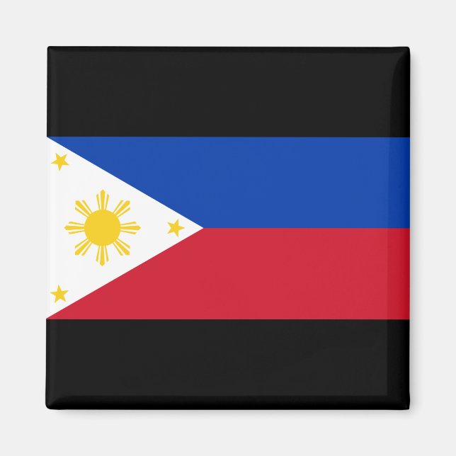 Imán Flag of the Philippines (Frente)