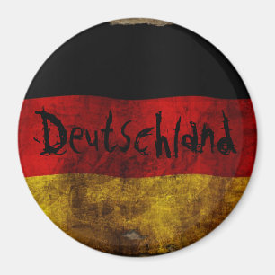 Imán Flagge Deutsch - Vintage...