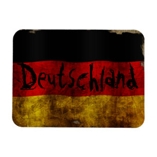 Imán Flagge Deutsch - Vintage...