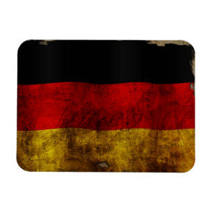 Imán Flagge Deutsch - Vintage...