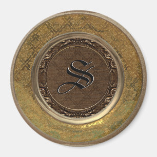 Imán Flambeau Victorian Monograma Magnet