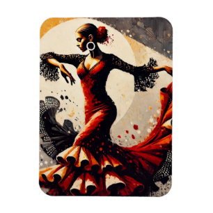 Imán Flamenco Dancer