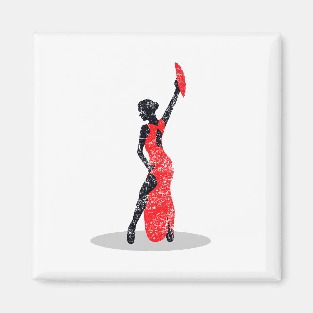 Imán Flamenco Dancer (Frente)