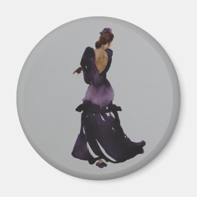Imán Flamenco Dancer Magnet (Frente)
