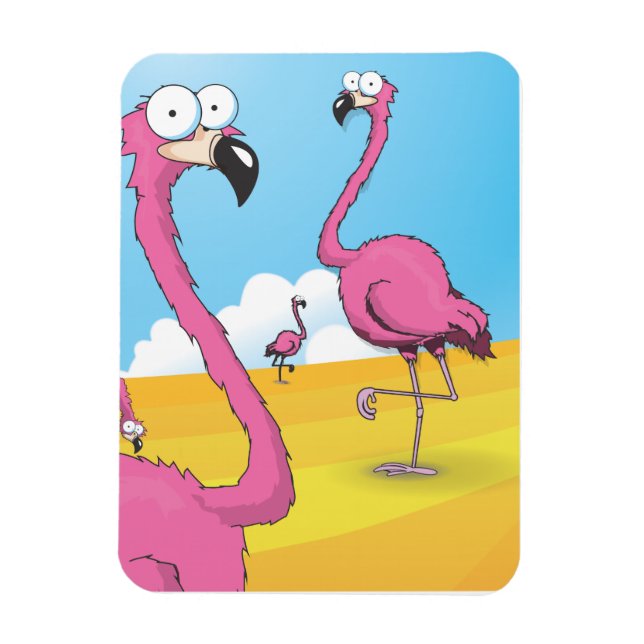 Imán flamencos (Vertical)