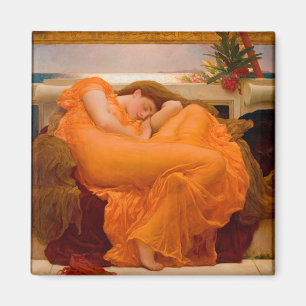 Imán Flaming June de Frederic Lord Leighton 1830