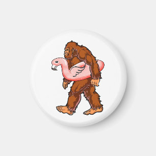 Imán Flamingo Bigfoot