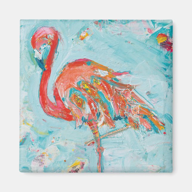 Imán Flamingo Bright (Frente)