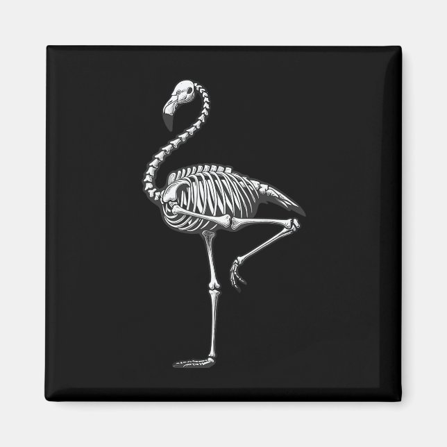 Imán Flamingo Halloween (Frente)