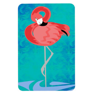 Imán Flamingo rosa