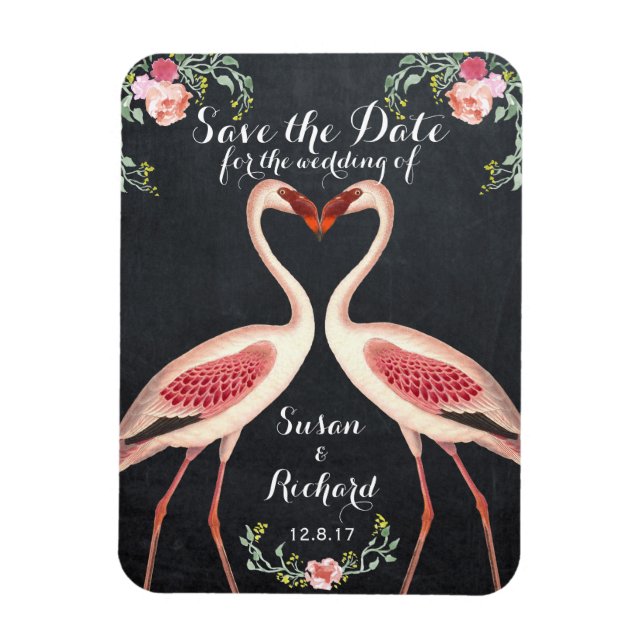 Imán Flamingo salva el tablero de datos (Vertical)