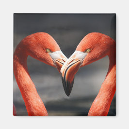 Imán Flamingos enamorados