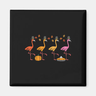 Imán Flamingos Flamingos Gracioso Caída Ave Otoño
