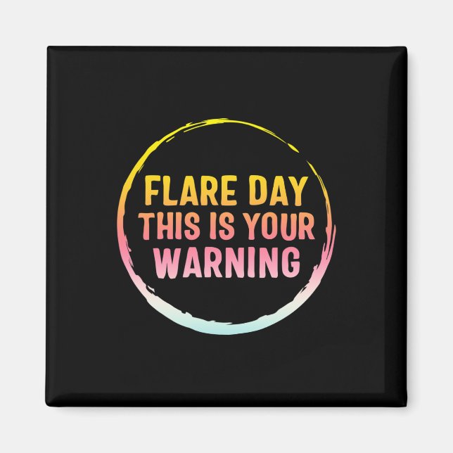 Imán Flare Day Complejo Síndrome de Dolor Regional Conc (Frente)