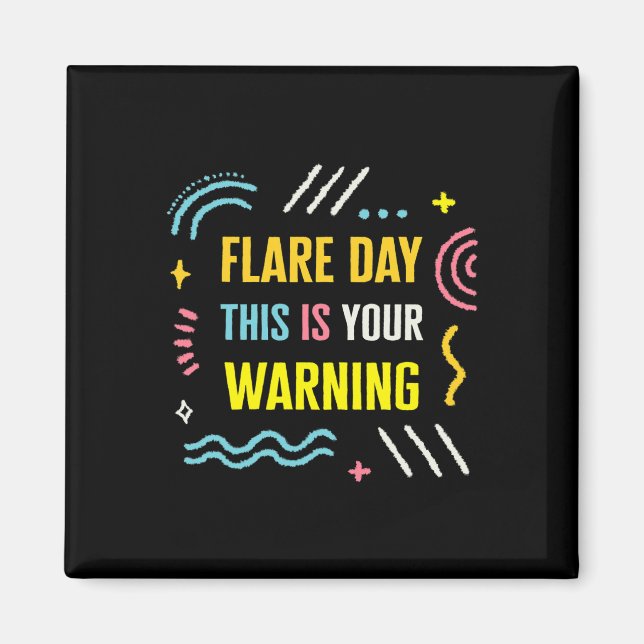 Imán Flare Day Complejo Síndrome de Dolor Regional Conc (Frente)