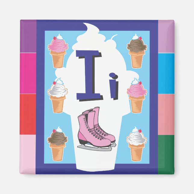 Imán FlashCardI (Frente)