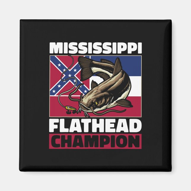 Imán Flathead Catfish Hunting Catfish Dad Catfish Hu (Frente)