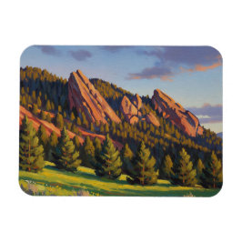 Imán Flatirons Colorado Viajes