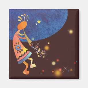 Imán Flauta-Playing Kokopelli