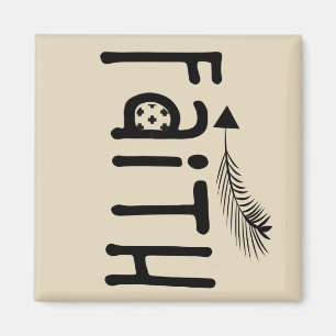 Imán Flecha arriba de la Biblia Cristiana Verse Faith