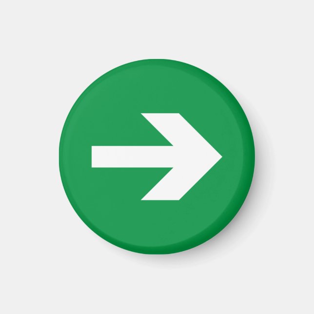 Imán Flecha de dirección (Frente)