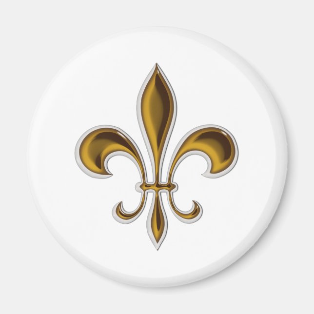 Imán Fleur De Lis (Frente)
