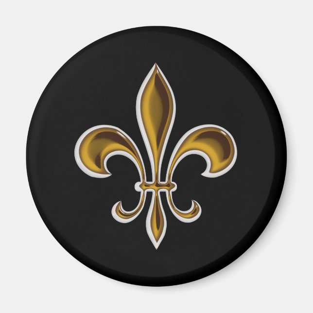 Imán Fleur De Lis (Frente)