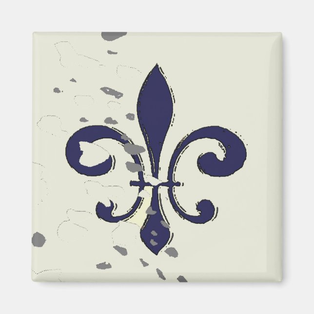 Imán Fleur De Lis (Frente)