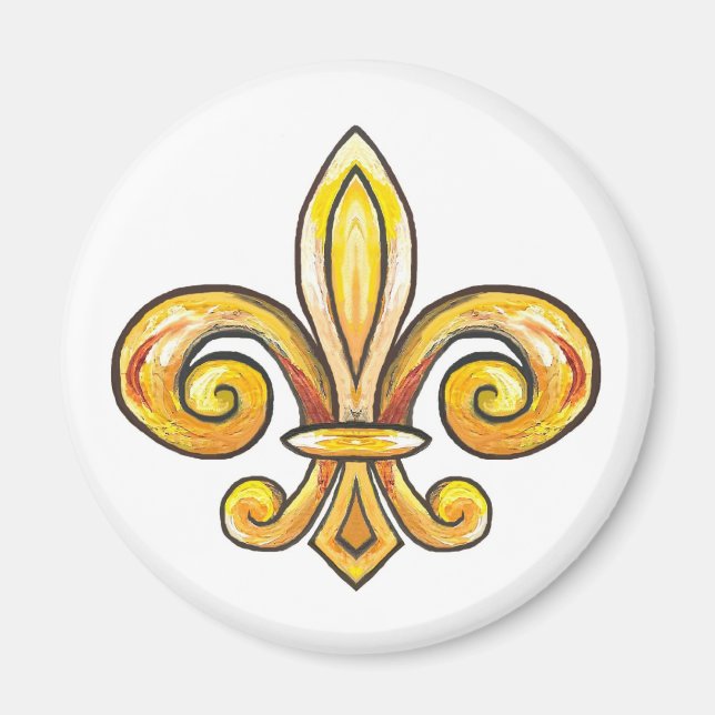 Imán Fleur de Lis Magnet (Frente)