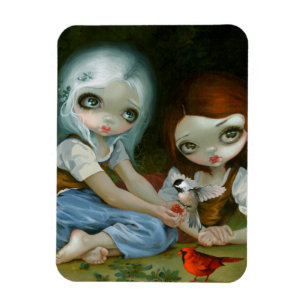 Imán Flex "Blancanieves y Rojo Rosa"