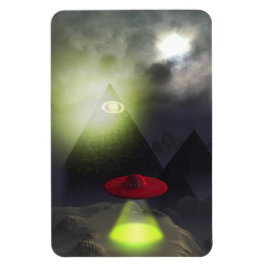 Imán Flexi Premium de la Pirámide Illuminati y el