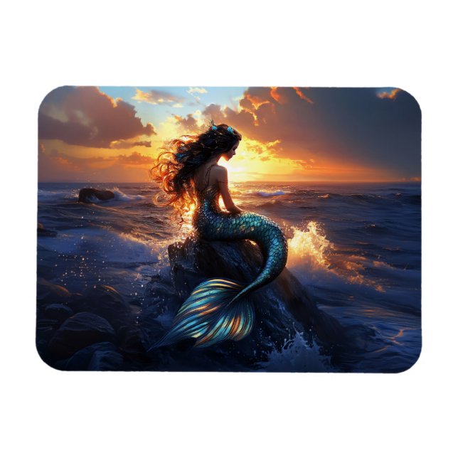Imán Flexibilidad de Mermaid al Azar (Horizontal)