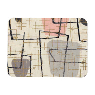 Imán flexible abstracto moderno de los mediados d