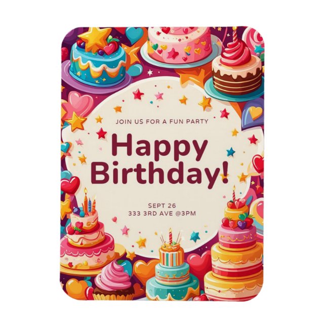 Imán flexible con foto (Vertical)